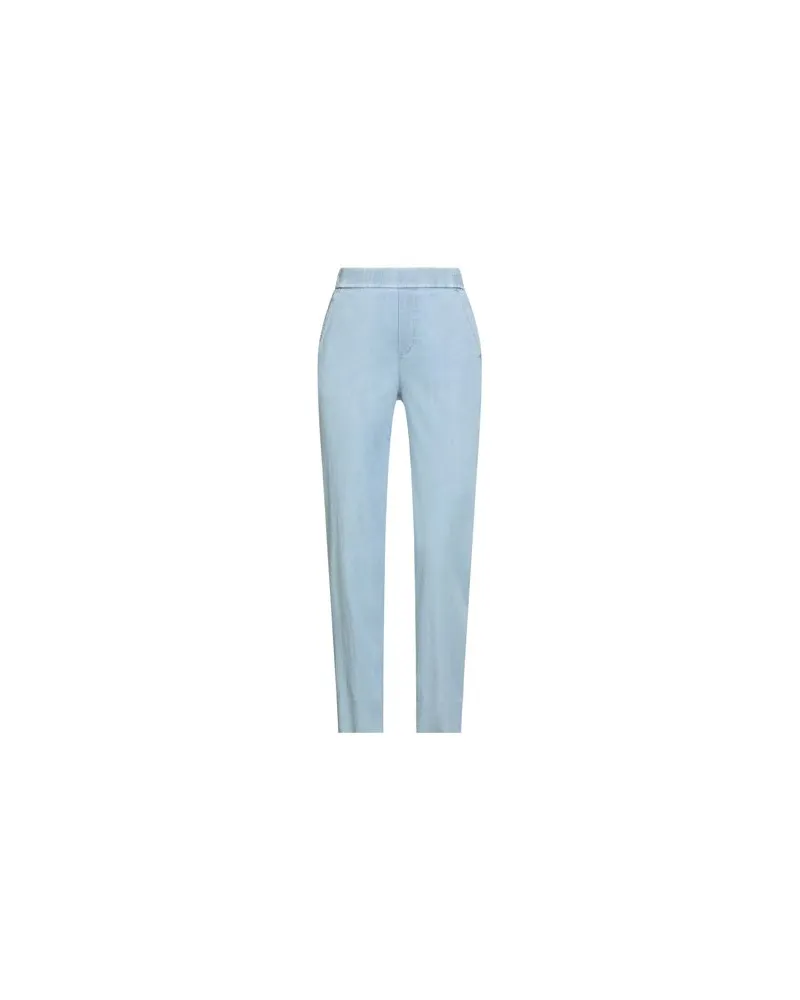 PANICALE Cashmere HOSEN & RÖCKE - Hosenauf YOOX.COM Himmelblau
