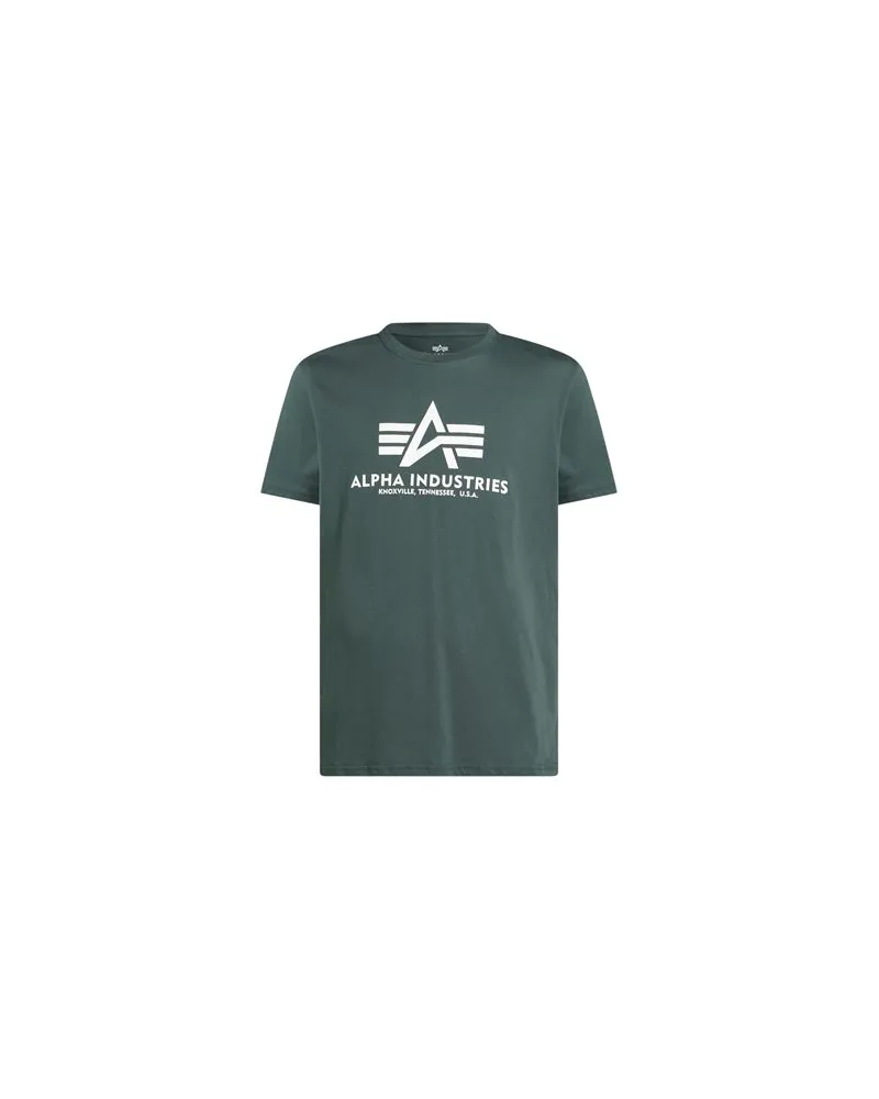 Alpha Industries TOPS - T-shirtsauf YOOX.COM Dunkelgrün
