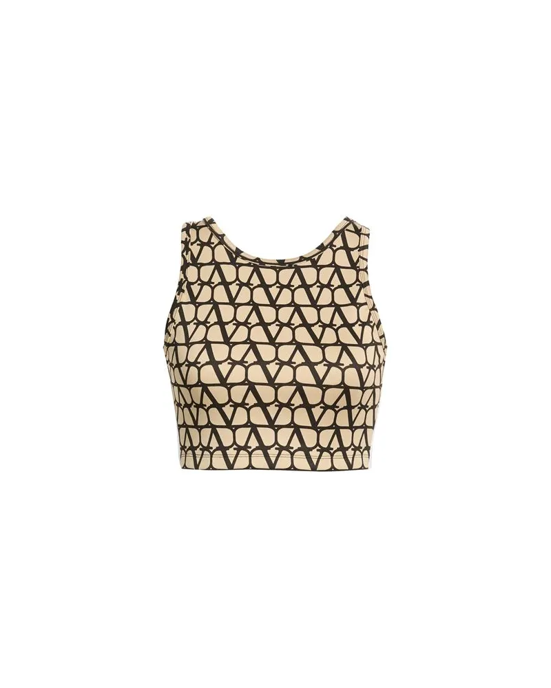 Valentino Garavani TOPS - Tank Topsauf YOOX.COM Beige