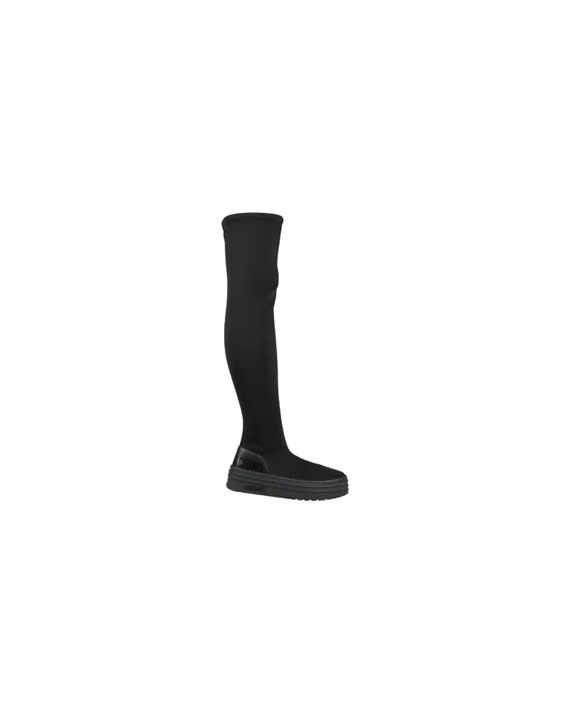 Moschino SCHUHE - Stiefelauf YOOX.COM Schwarz