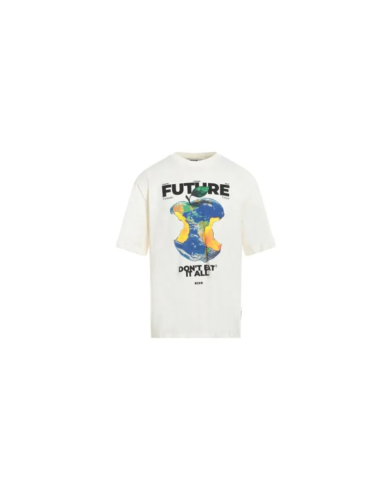 MSGM FANTASTIC GREEN - TOPS - T-shirtsauf YOOX.COM Elfenbein