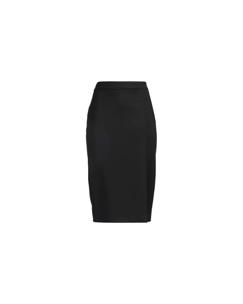 PT TORINO HOSEN & RÖCKE - Midi-Röckeauf YOOX.COM Schwarz