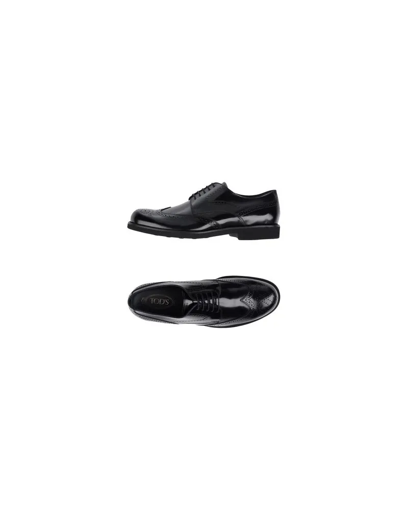 TOD'S SCHUHE - Schnürschuheauf YOOX.COM Schwarz
