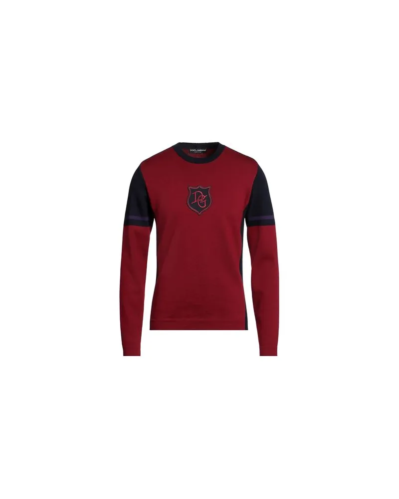 Dolce & Gabbana STRICKWAREN - Pulloverauf YOOX.COM Bordeaux