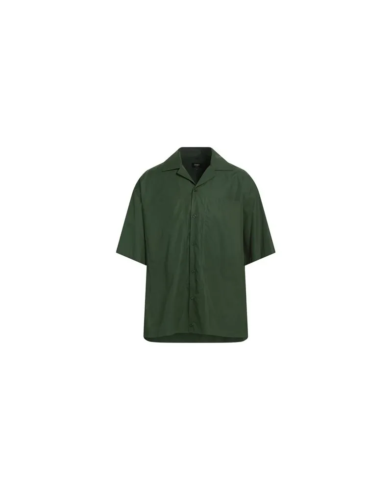 Fendi TOPS - Hemdenauf YOOX.COM Dunkelgrün
