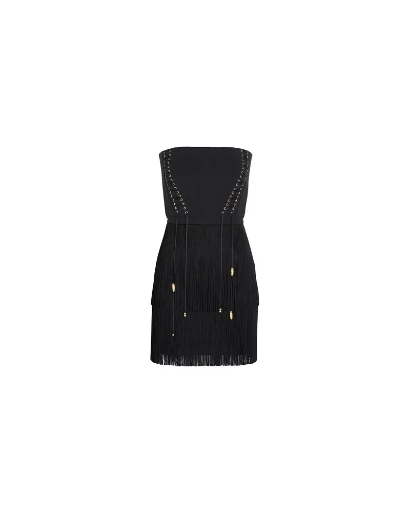 Elisabetta Franchi KLEIDER - Mini-Kleiderauf YOOX.COM Schwarz
