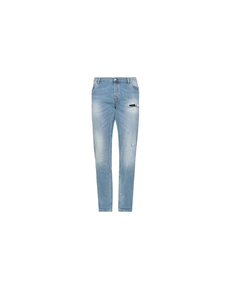 Daniele Alessandrini HOSEN & RÖCKE - Jeanshosenauf YOOX.COM Blau