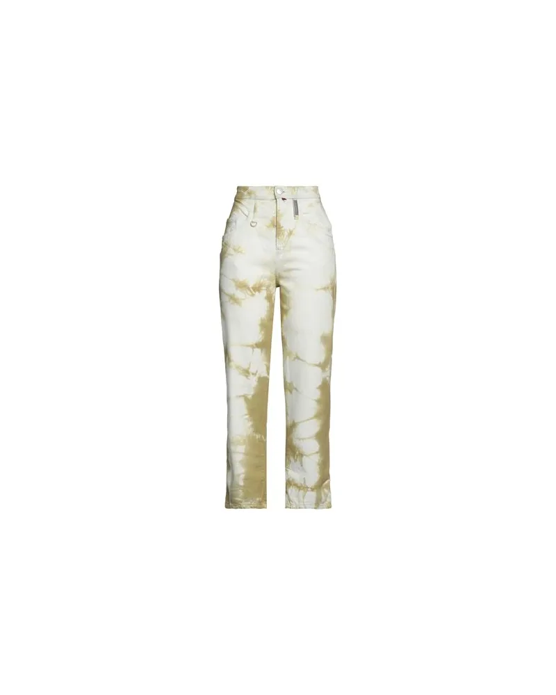 HIGH HOSEN & RÖCKE - Jeanshosenauf YOOX.COM Salbeigrün