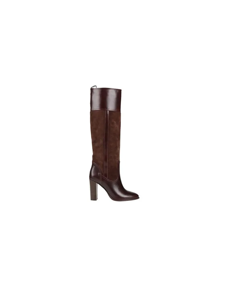 Dondup SCHUHE - Stiefelauf YOOX.COM Schokobraun