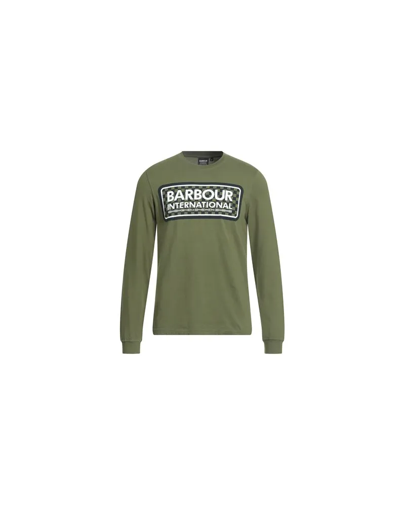 Barbour INTERNATIONAL - TOPS - T-shirtsauf YOOX.COM Militärgrün