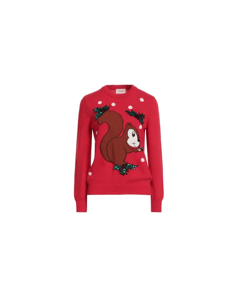 VICOLO STRICKWAREN - Pulloverauf YOOX.COM Rot