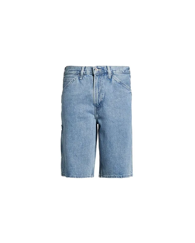 Levi's HOSEN & RÖCKE - Jeansshortsauf YOOX.COM Blau