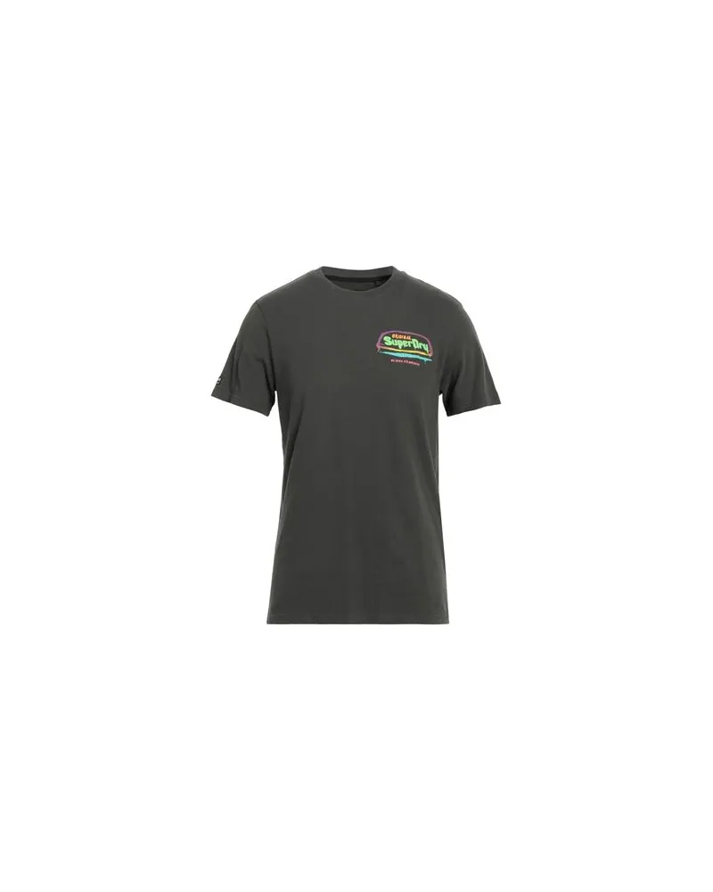 Superdry. TOPS - T-shirtsauf YOOX.COM Braungrau