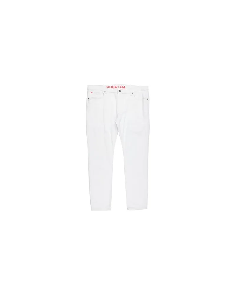 HUGO BOSS HOSEN & RÖCKE - Jeanshosenauf YOOX.COM Weiß