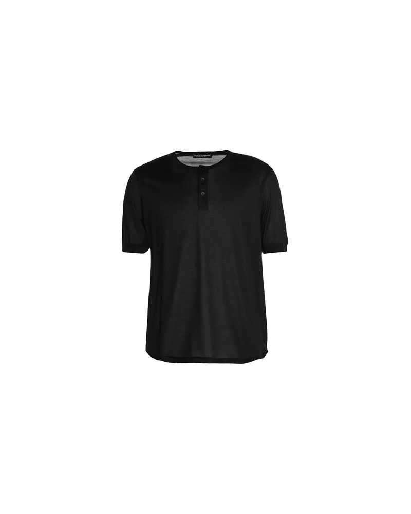 Dolce & Gabbana TOPS - T-shirtsauf YOOX.COM Schwarz