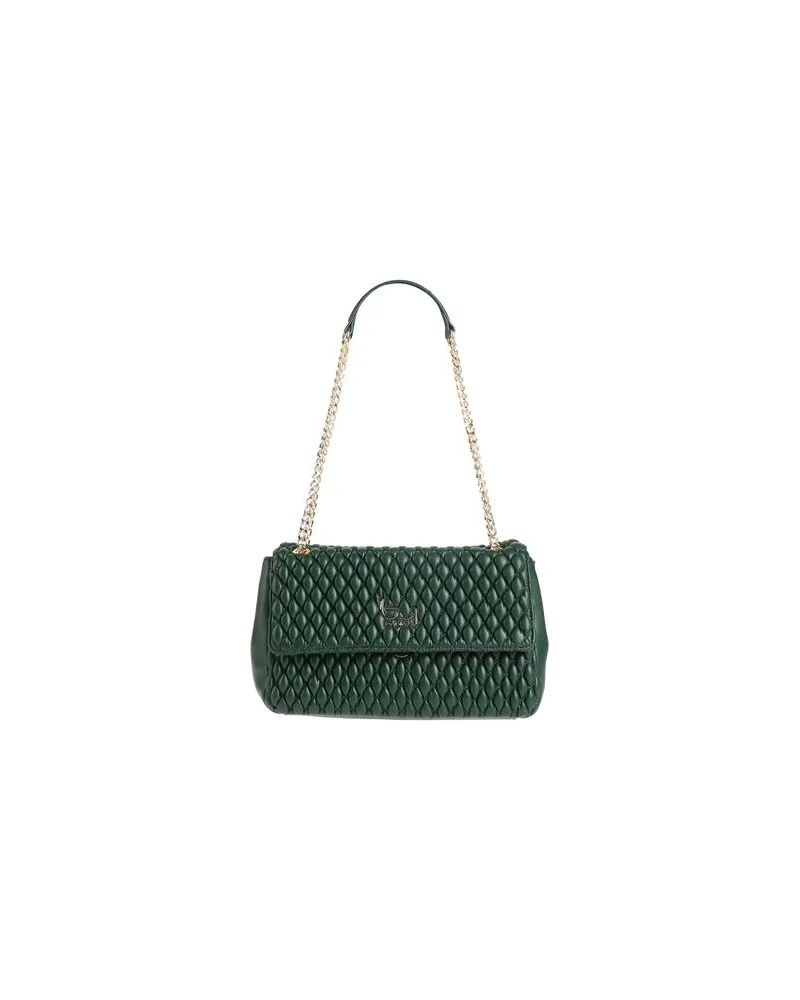 Byblos TASCHEN - Schultertaschenauf YOOX.COM Dunkelgrün