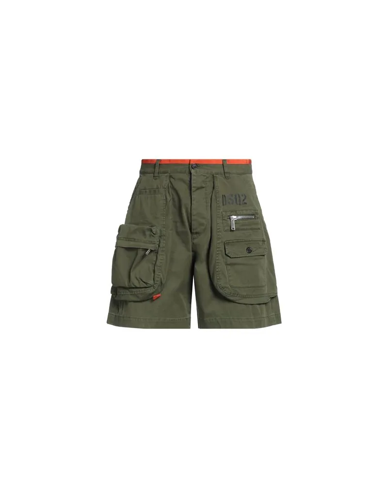 Dsquared2 HOSEN & RÖCKE - Shorts & Bermudashortsauf YOOX.COM Militärgrün