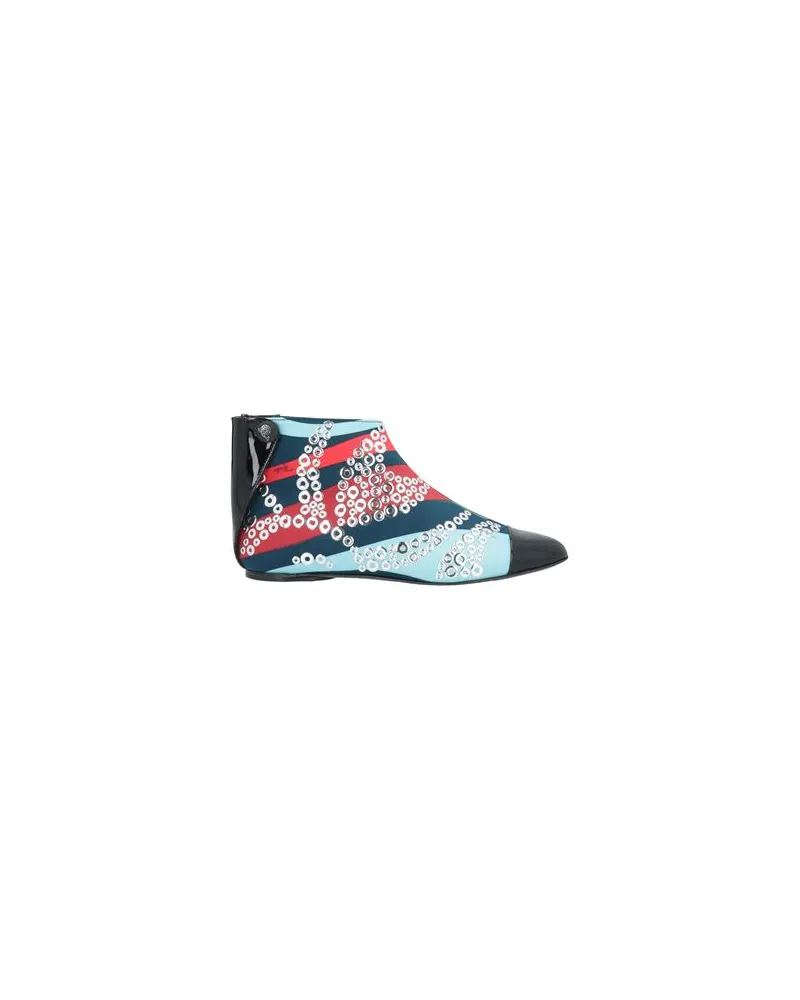 Emilio Pucci SCHUHE - Stiefelettenauf YOOX.COM Marineblau