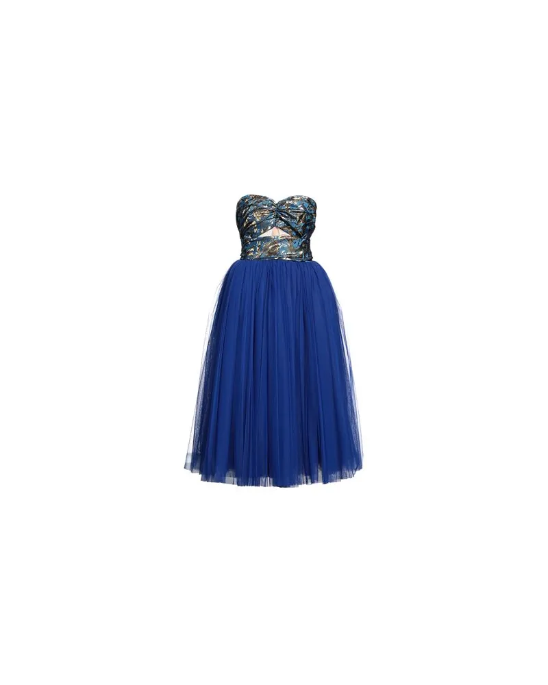 Dolce & Gabbana KLEIDER - Midi-Kleiderauf YOOX.COM Blau