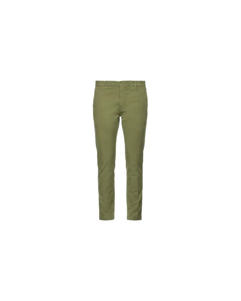 Dondup HOSEN & RÖCKE - Hosenauf YOOX.COM Militärgrün