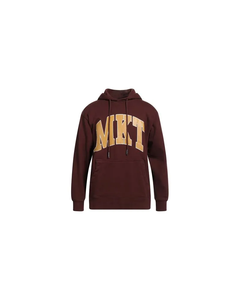 Market MKT ARC HOODIE  - TOPS - Sweatshirtsauf YOOX.COM Schokobraun