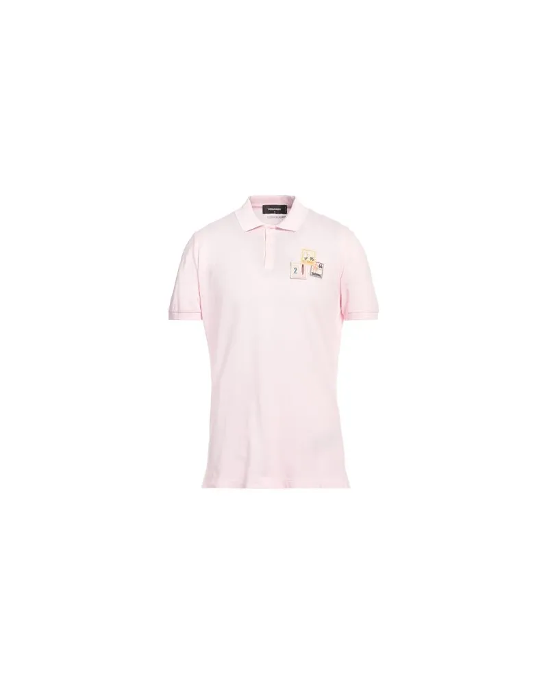 Dsquared2 TOPS - Poloshirtsauf YOOX.COM Rosa
