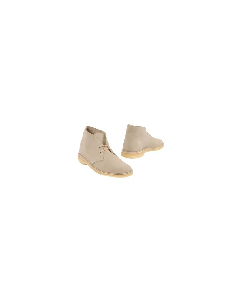 Clarks DESERT BOOT  - SCHUHE - Stiefelettenauf YOOX.COM Grau