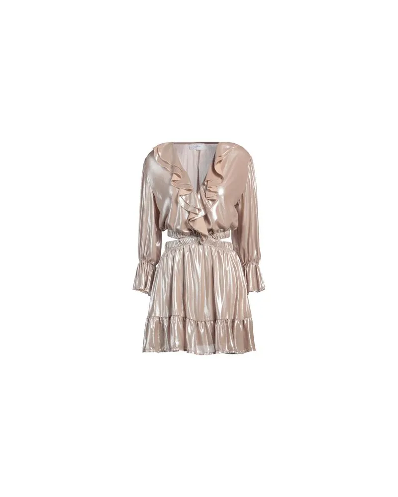 Soallure KLEIDER - Mini-Kleiderauf YOOX.COM Sand