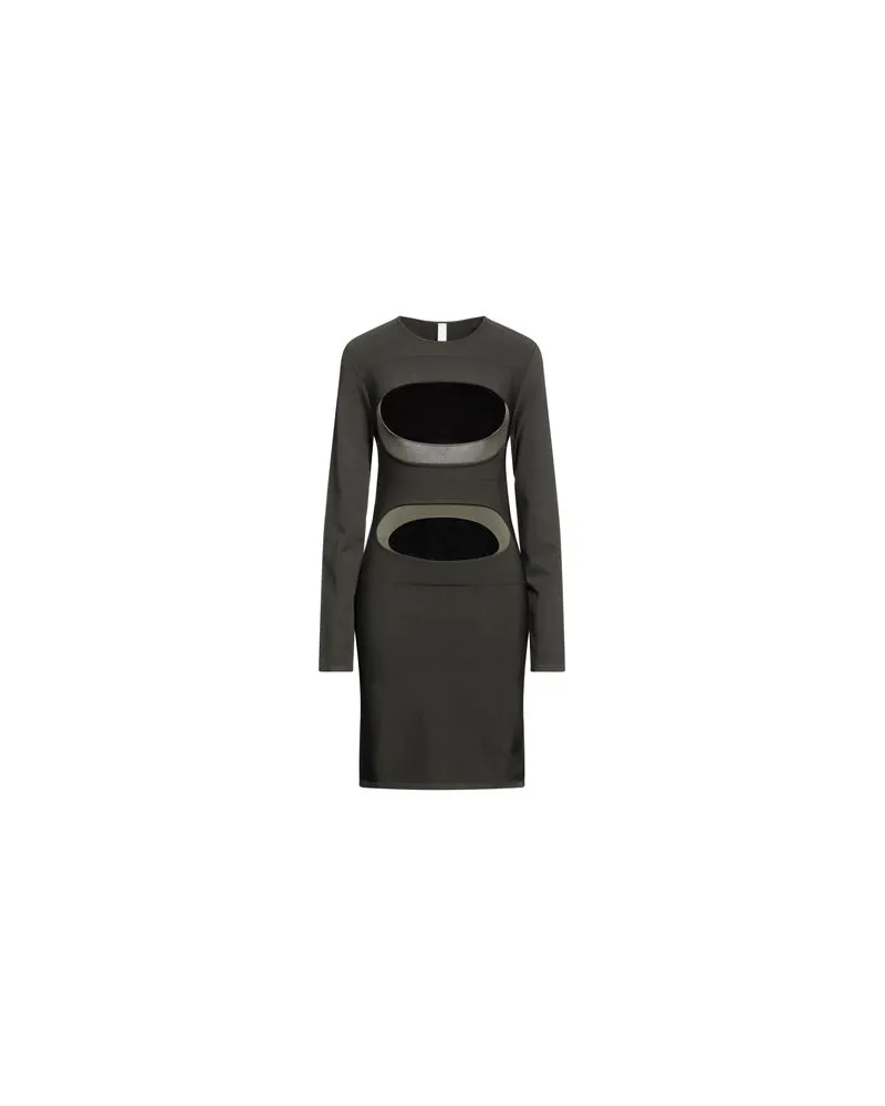 Dion Lee KLEIDER - Mini-Kleiderauf YOOX.COM Militärgrün