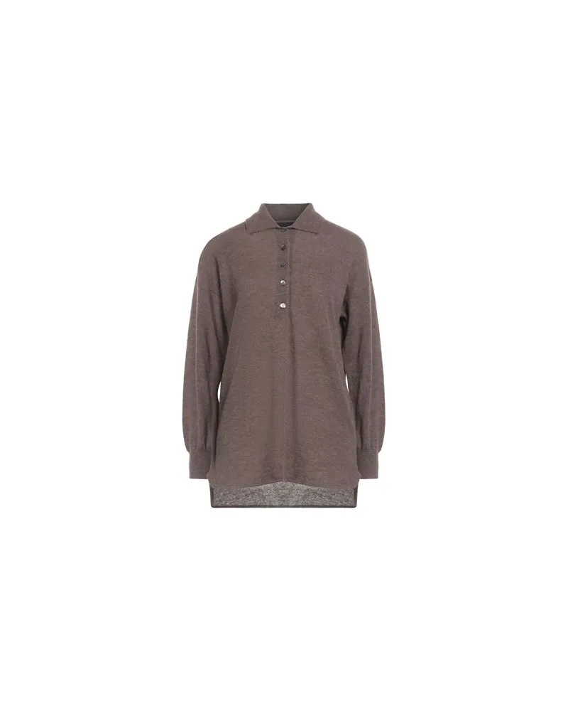 Alpha Studio STRICKWAREN - Pulloverauf YOOX.COM Khaki