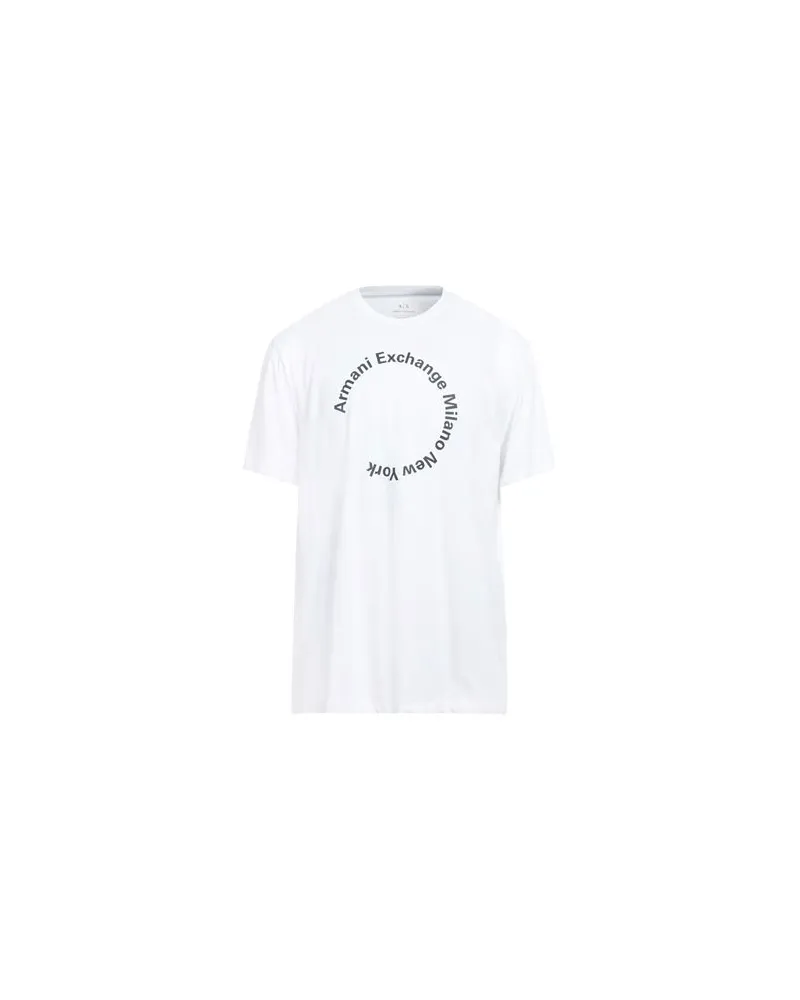 Armani Exchange TOPS - T-shirtsauf YOOX.COM Weiß