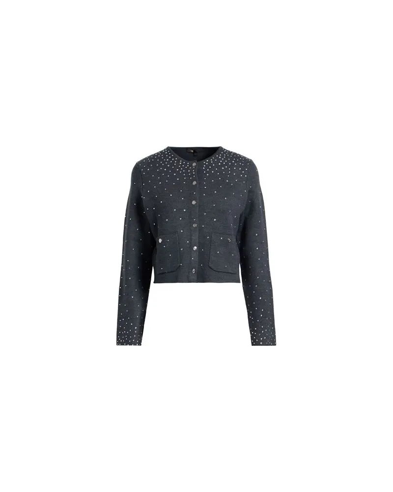 Maje STRICKWAREN - Strickjackenauf YOOX.COM Braungrau