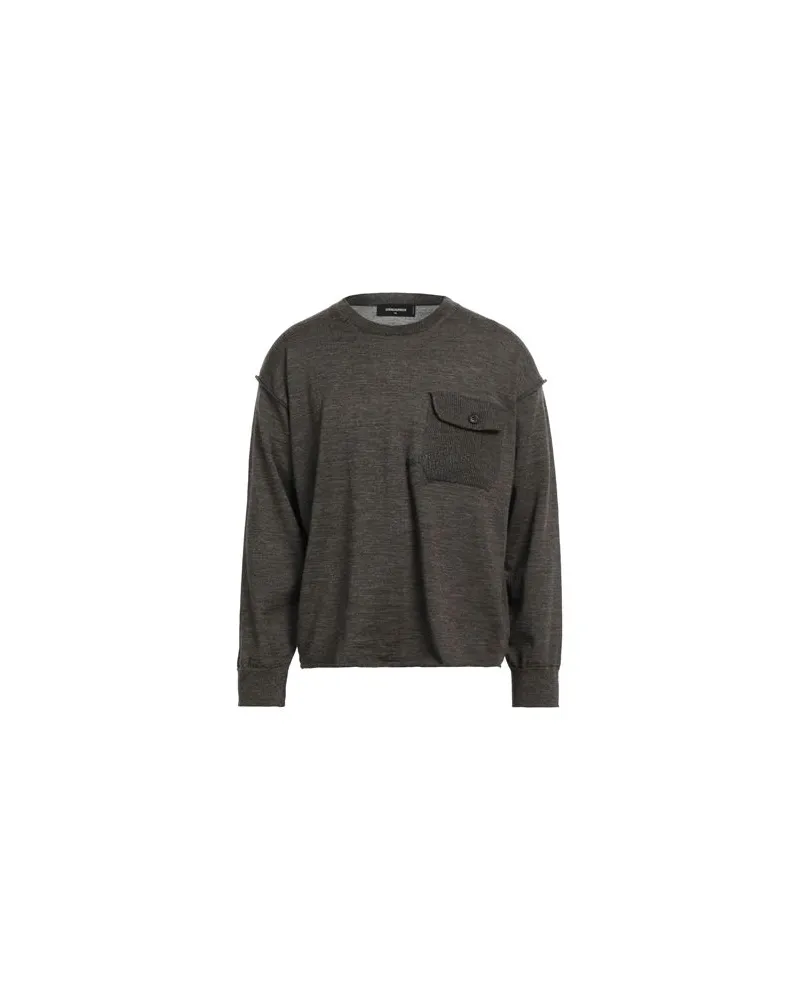 Dsquared2 STRICKWAREN - Pulloverauf YOOX.COM Dunkelgrün