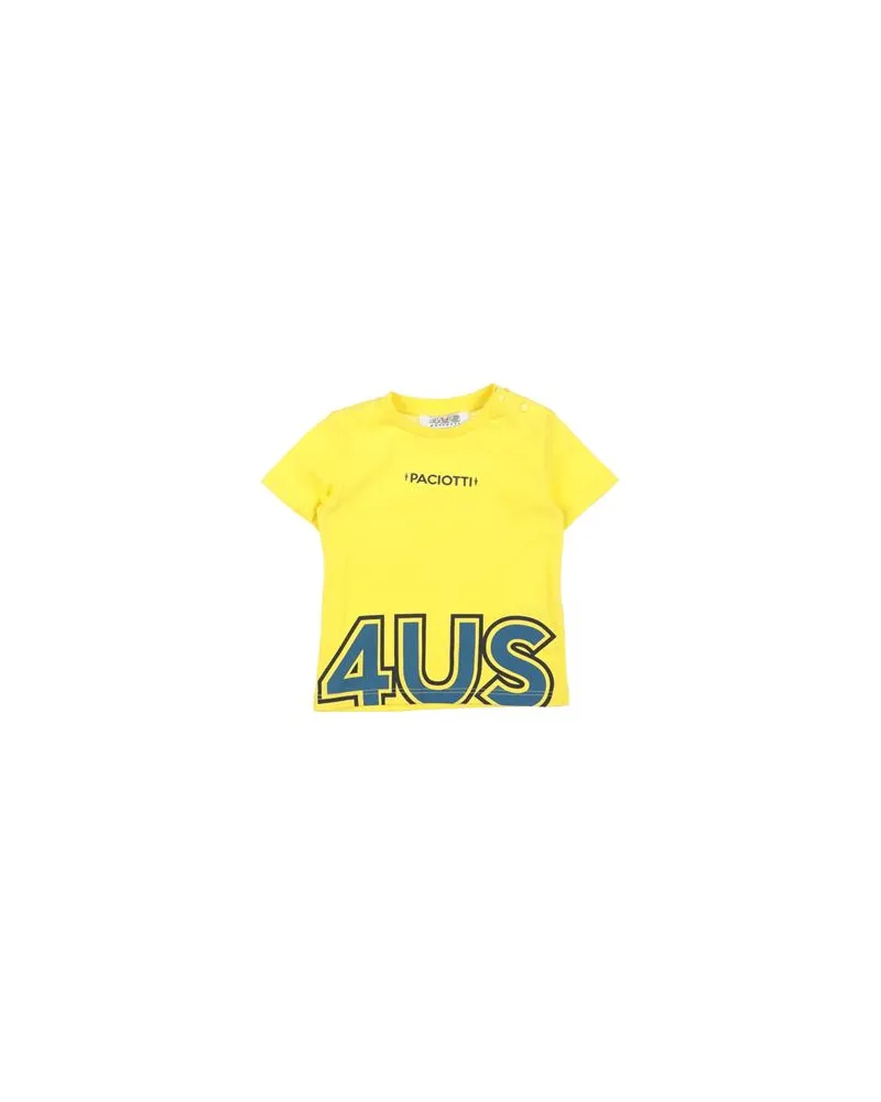 Cesare Paciotti TOPS - T-shirtsauf YOOX.COM Gelb