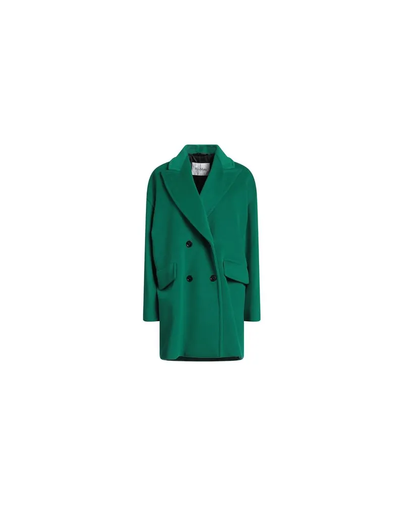 Max Mara JACKEN & MÄNTEL - Mäntelauf YOOX.COM Grün