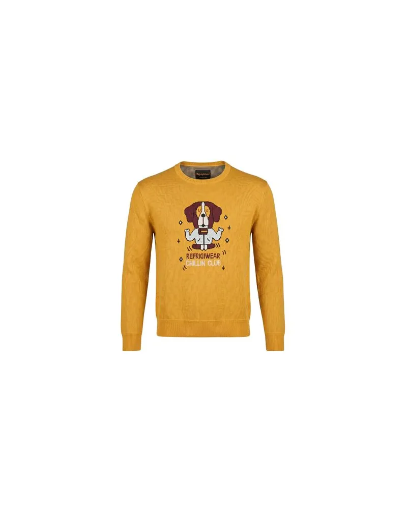 RefrigiWear STRICKWAREN - Pulloverauf YOOX.COM Ringelblume