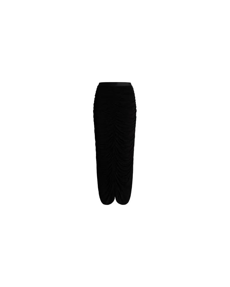 Isabel Benenato HOSEN & RÖCKE - Maxi-Röckeauf YOOX.COM Schwarz