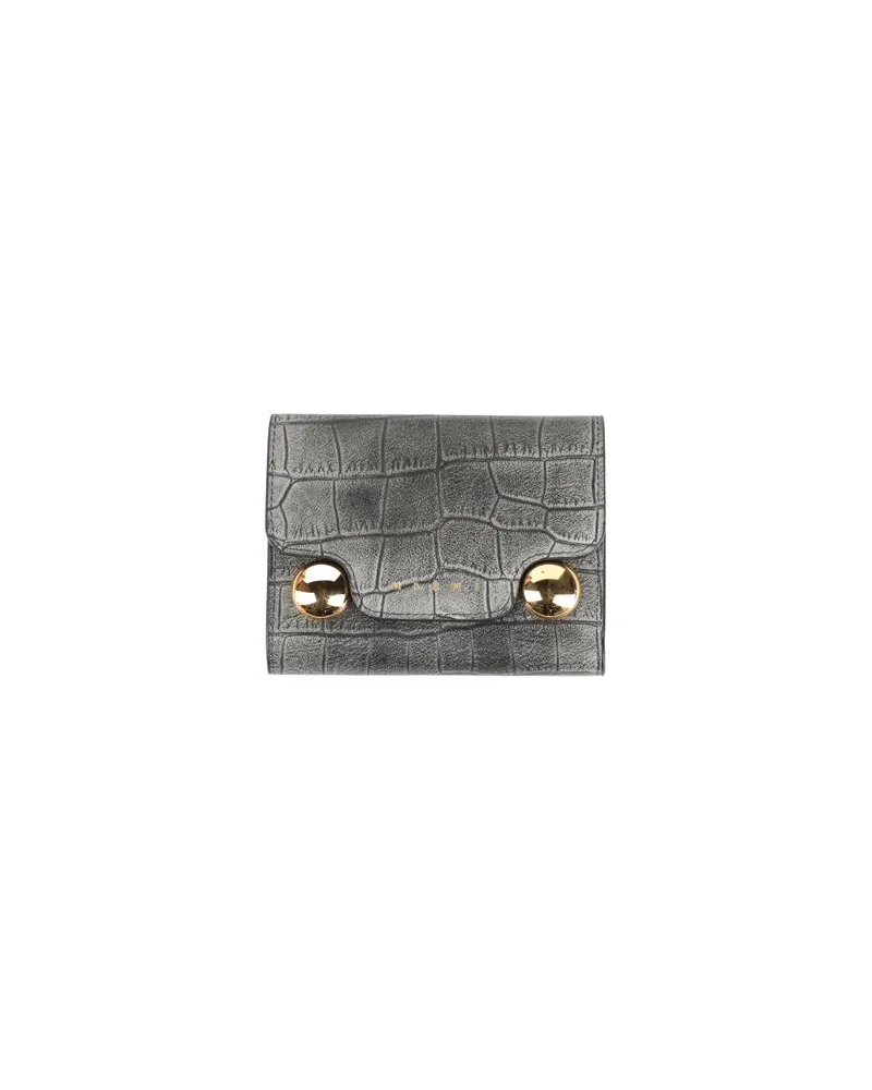 Marni Kleinlederwaren - Brieftaschenauf YOOX.COM Braungrau