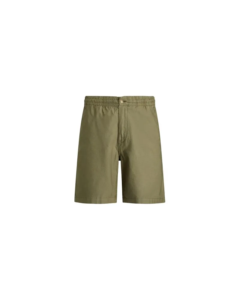 Ralph Lauren 8-INCH POLO PREPSTER OXFORD SHORT  - HOSEN & RÖCKE - Shorts & Bermudashortsauf YOOX.COM Militärgrün