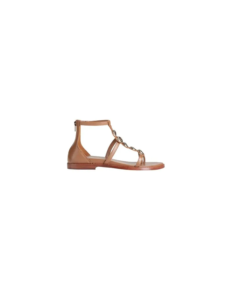 Emanuelle Vee SCHUHE - Sandalenauf YOOX.COM Lederfarben