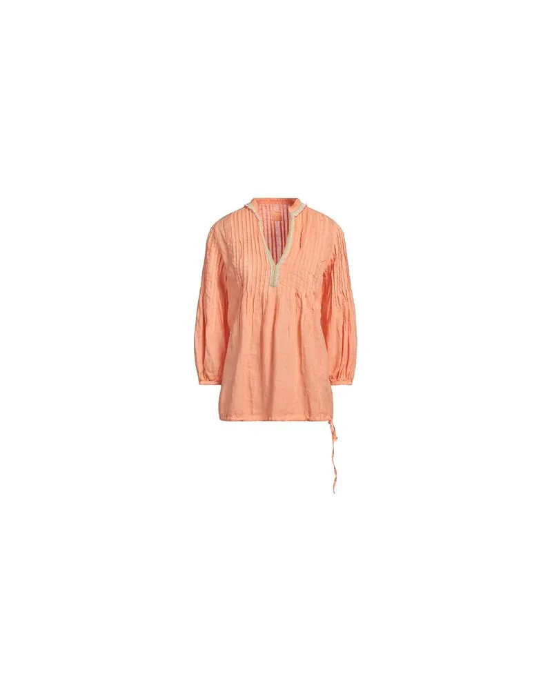 120% Lino TOPS - Topsauf YOOX.COM Pfirsich