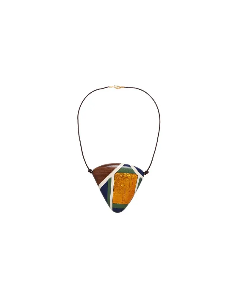 Tory Burch SCHMUCK und UHREN - Halskettenauf YOOX.COM Dunkelbraun
