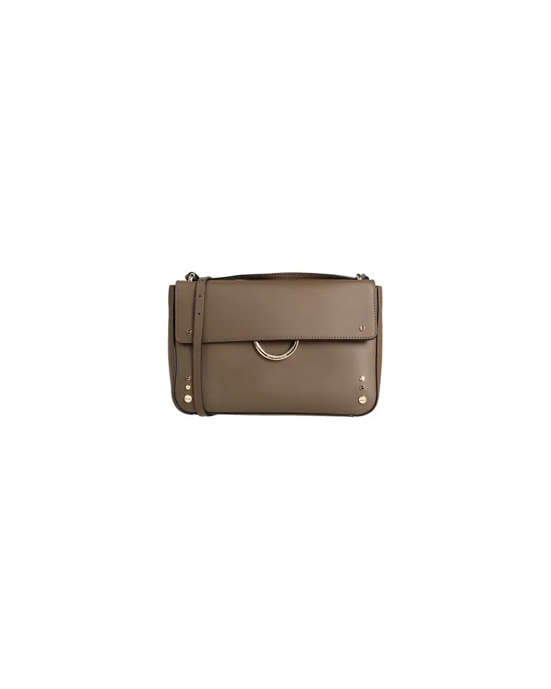 Borbonese TASCHEN - Umhängetascheauf YOOX.COM Dunkelgrün