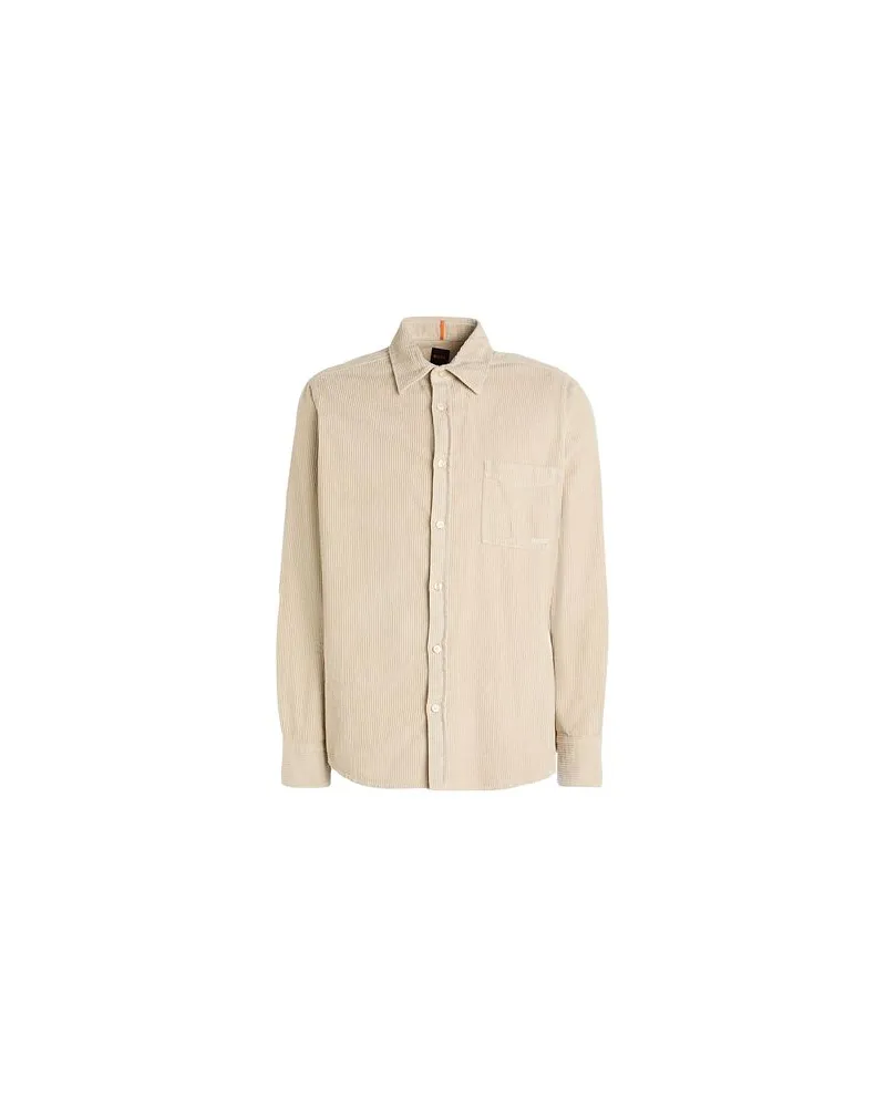 HUGO BOSS TOPS - Hemdenauf YOOX.COM Beige