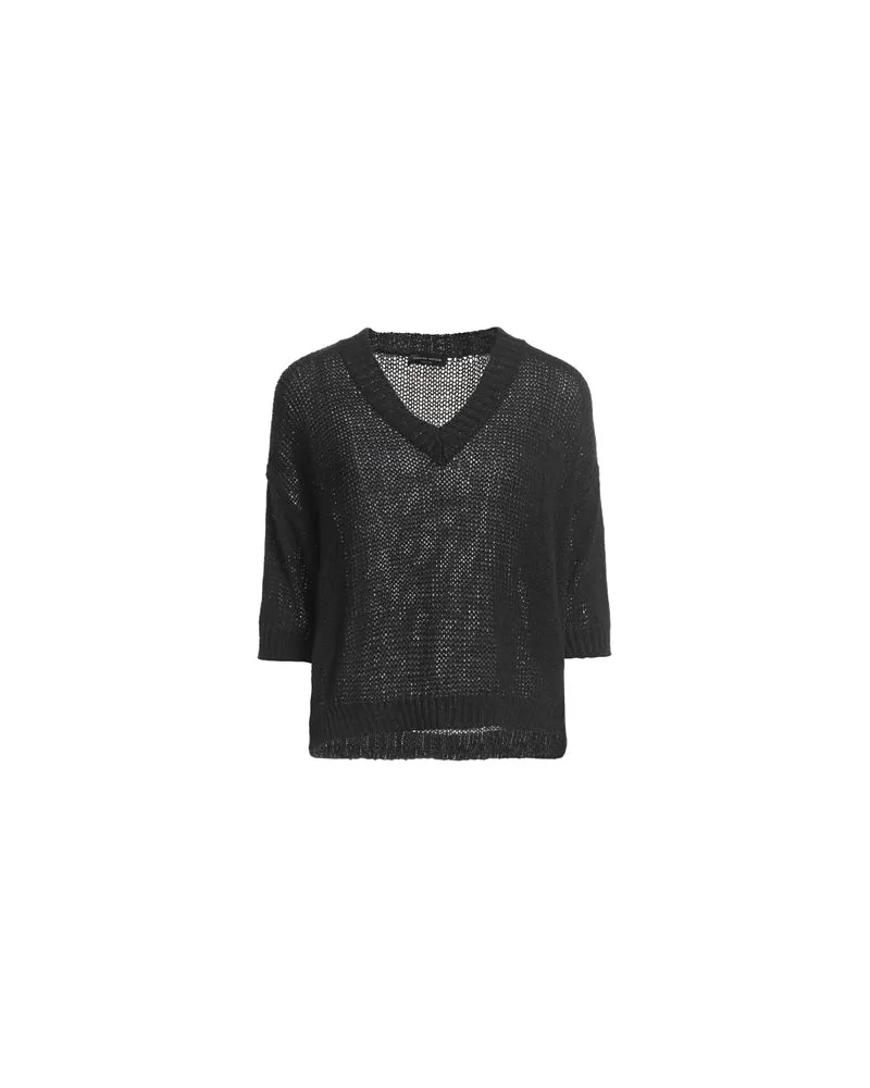 Roberto Collina STRICKWAREN - Pulloverauf YOOX.COM Schwarz