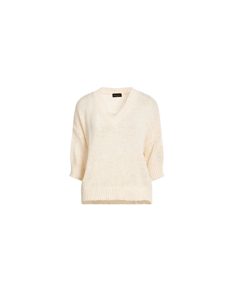 Roberto Collina STRICKWAREN - Pulloverauf YOOX.COM Elfenbein