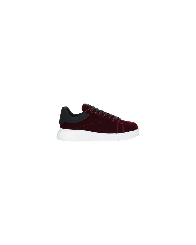 Emporio Armani SCHUHE - Sneakersauf YOOX.COM Bordeaux
