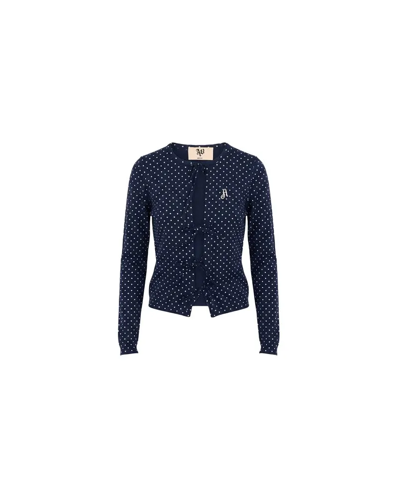 Aniye By STRICKWAREN - Strickjackenauf YOOX.COM Marineblau