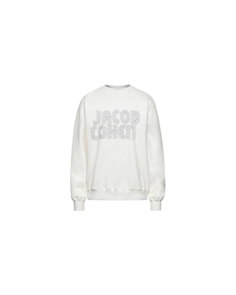 Jacob Cohën TOPS - Sweatshirtsauf YOOX.COM Weiß