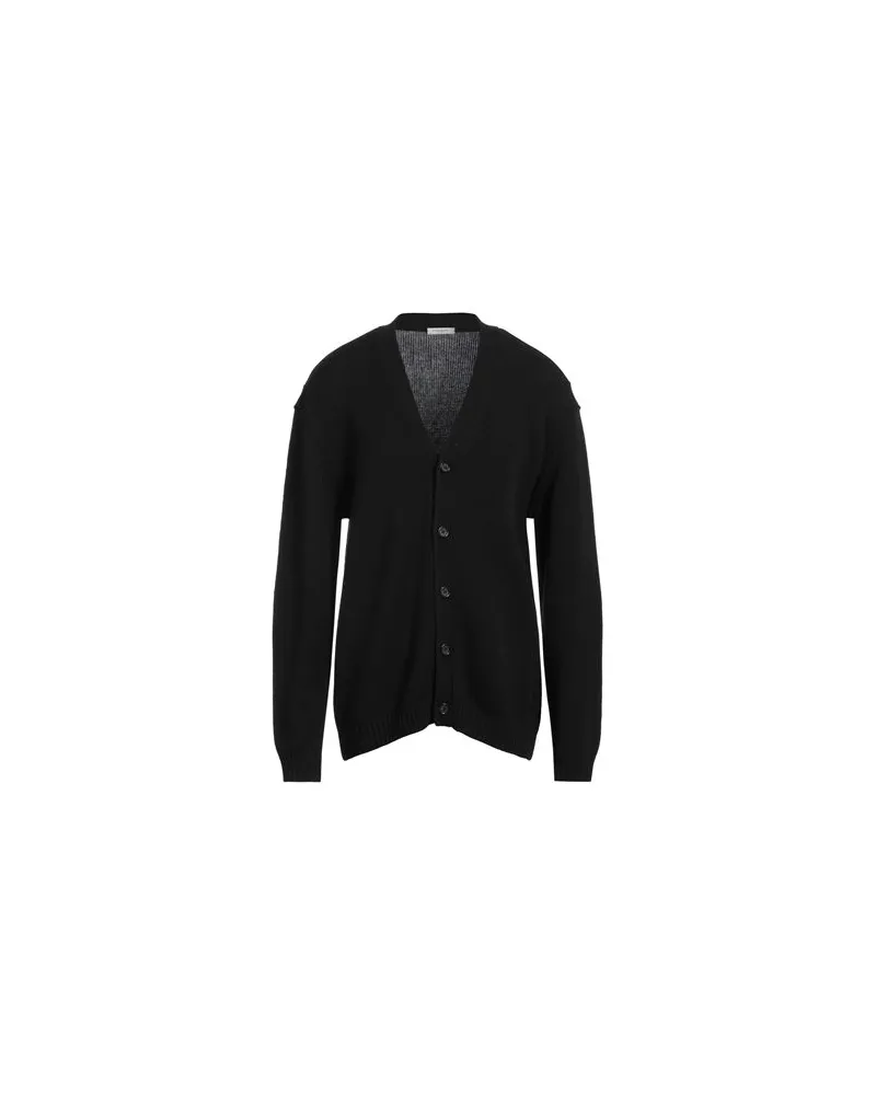 Paolo Pecora Milano STRICKWAREN - Strickjackenauf YOOX.COM Schwarz